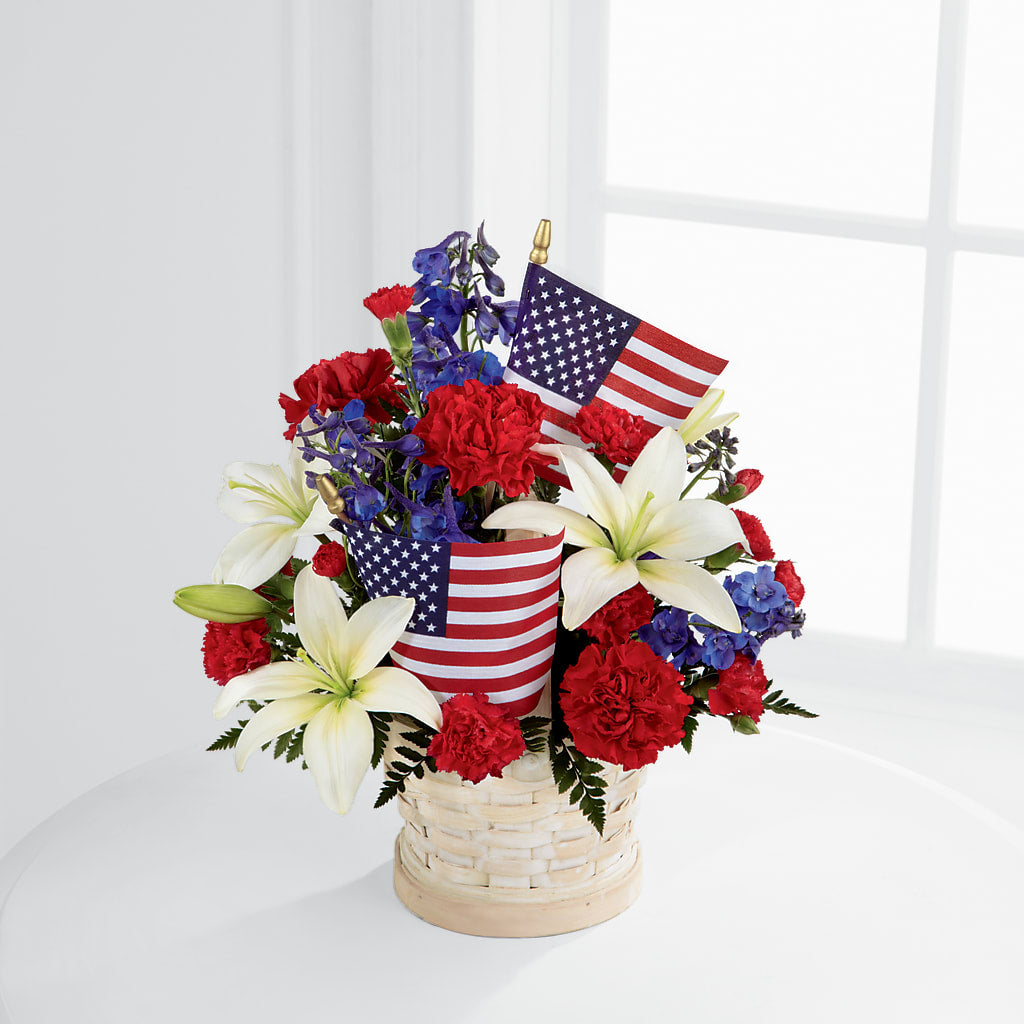 American Glory Bouquet – THE MOST BLOOMS & MORE, Grand Bay AL