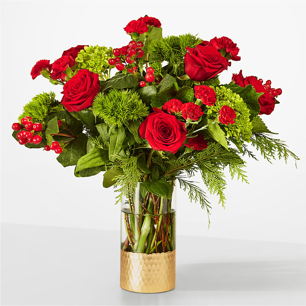 Plaid Throw Bouquet – THE MOST BLOOMS & MORE, Grand Bay AL