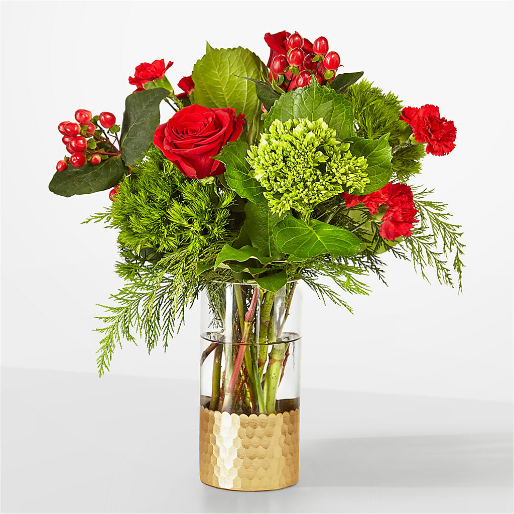 Plaid Throw Bouquet – THE MOST BLOOMS & MORE, Grand Bay AL