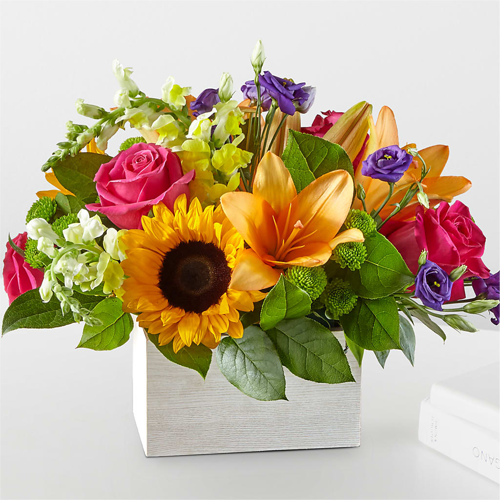 Best Day Box Bouquet – THE MOST BLOOMS & MORE, Grand Bay AL