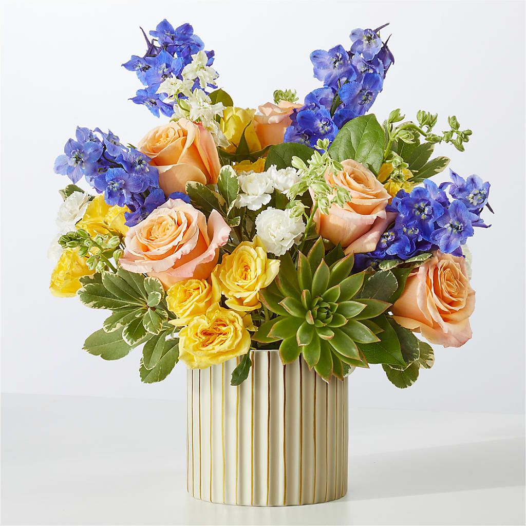 Cobalt Reverie Bouquet – THE MOST BLOOMS & MORE, Grand Bay AL