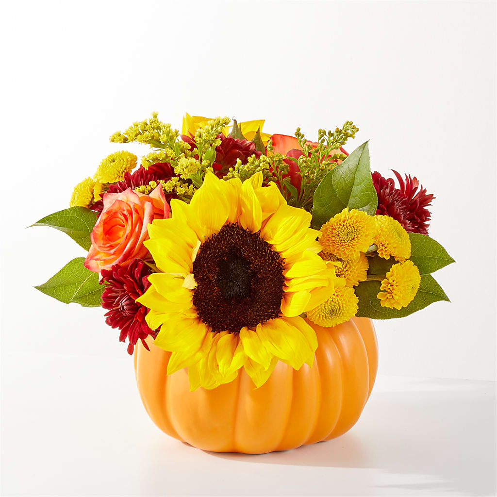 Golden Gourd Pumpkin Bouquet – THE MOST BLOOMS & MORE, Grand Bay AL