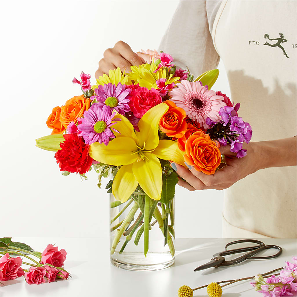 Cue the Confetti - A Florist Original – THE MOST BLOOMS & MORE, Grand Bay AL