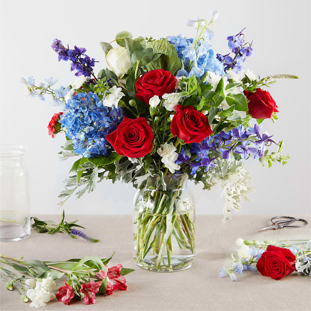 Star Spangled - A Florist Original – THE MOST BLOOMS & MORE, Grand Bay AL