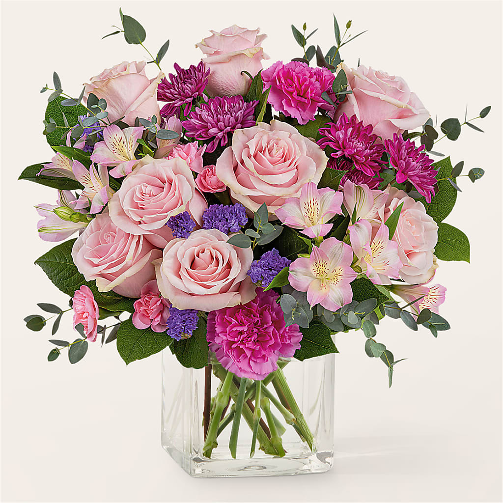 Rosy Radiance Bouquet – THE MOST BLOOMS & MORE, Grand Bay AL