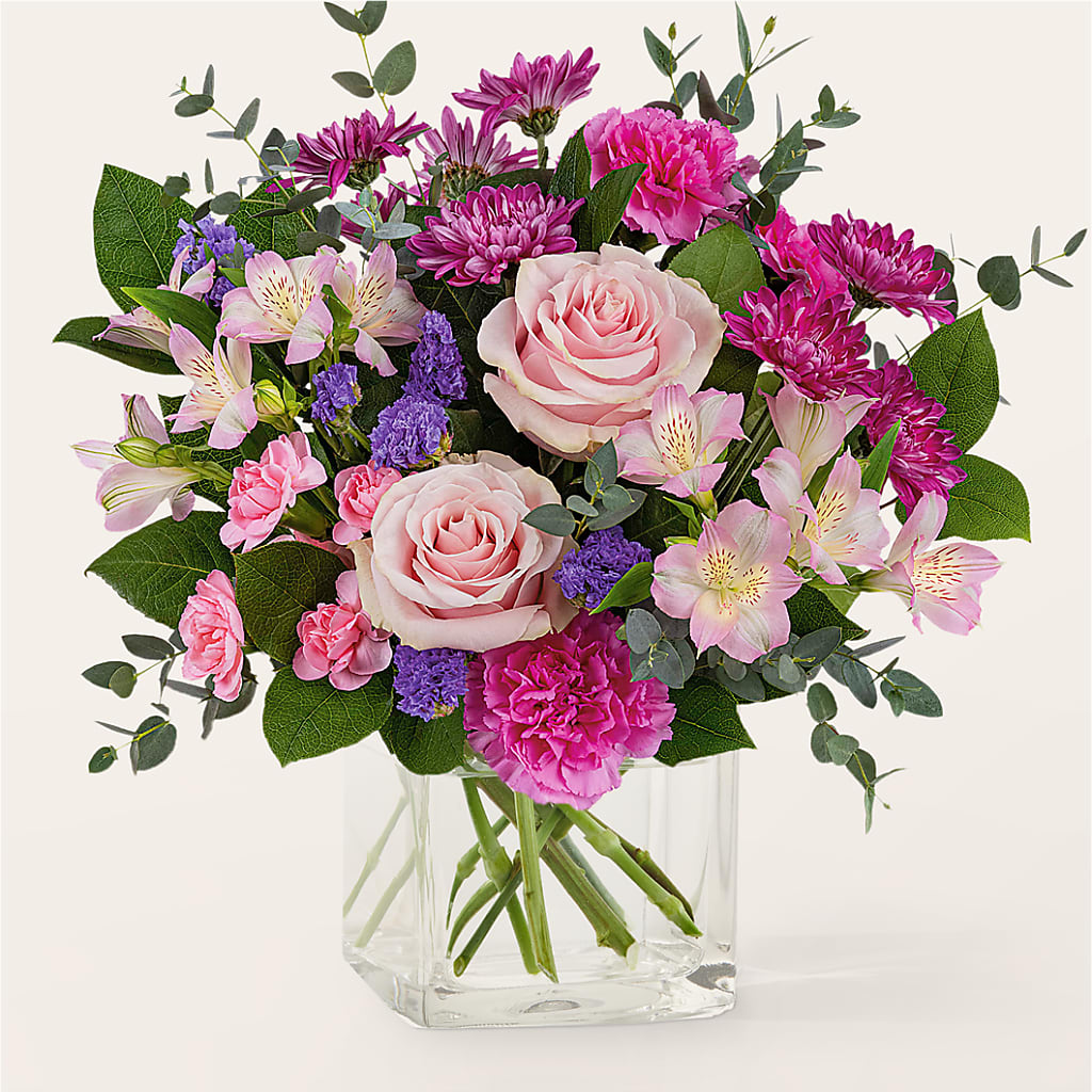Rosy Radiance Bouquet – THE MOST BLOOMS & MORE, Grand Bay AL