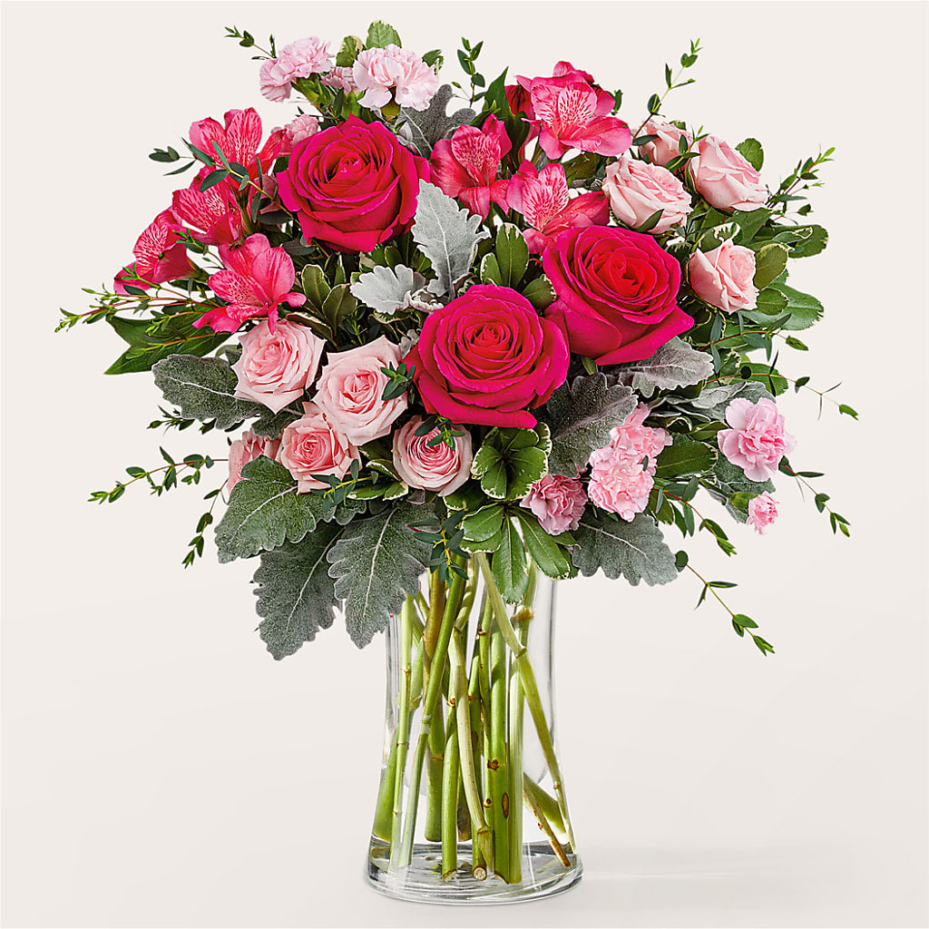 Tickled Pink Bouquet – THE MOST BLOOMS & MORE, Grand Bay AL