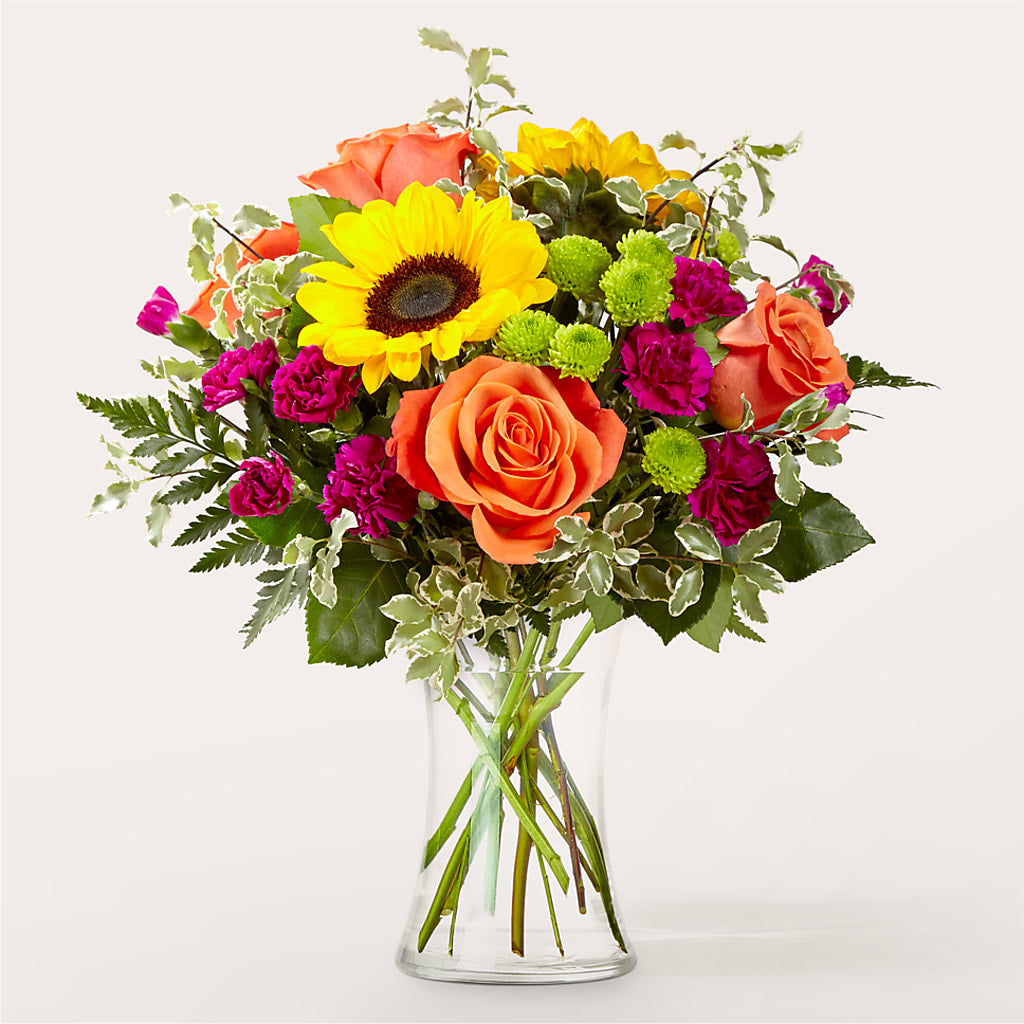 Warmth & Light Bouquet – THE MOST BLOOMS & MORE, Grand Bay AL