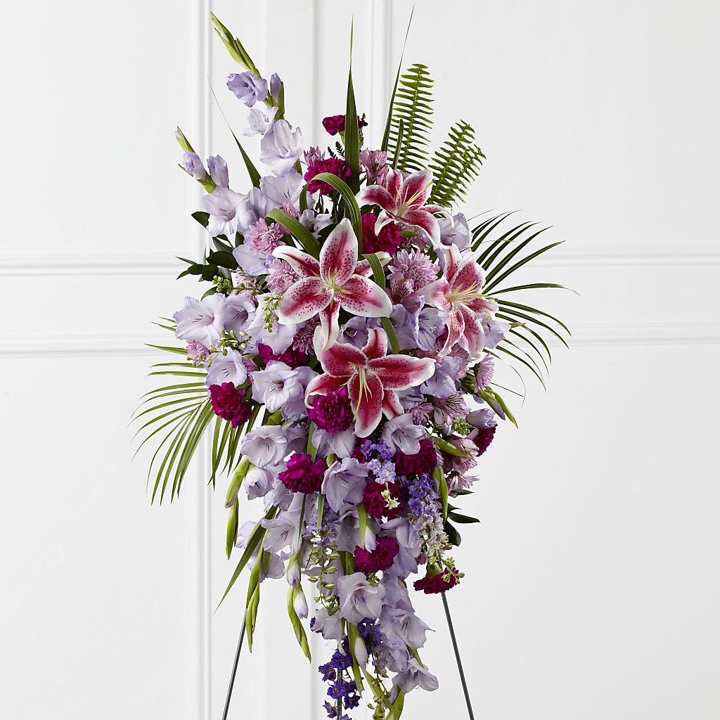 Tender Touch Standing Spray – THE MOST BLOOMS & MORE, Grand Bay AL