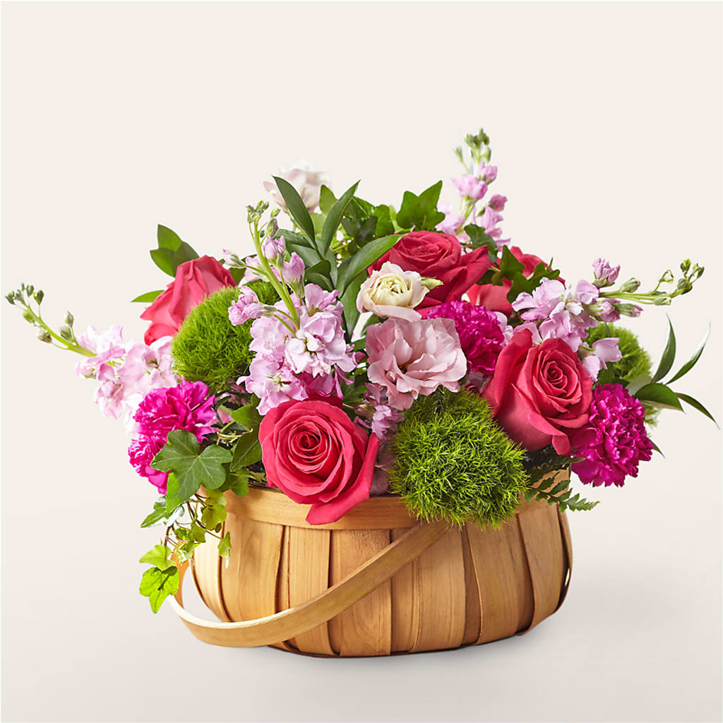 Radiance in Bloom Basket – THE MOST BLOOMS & MORE, Grand Bay AL