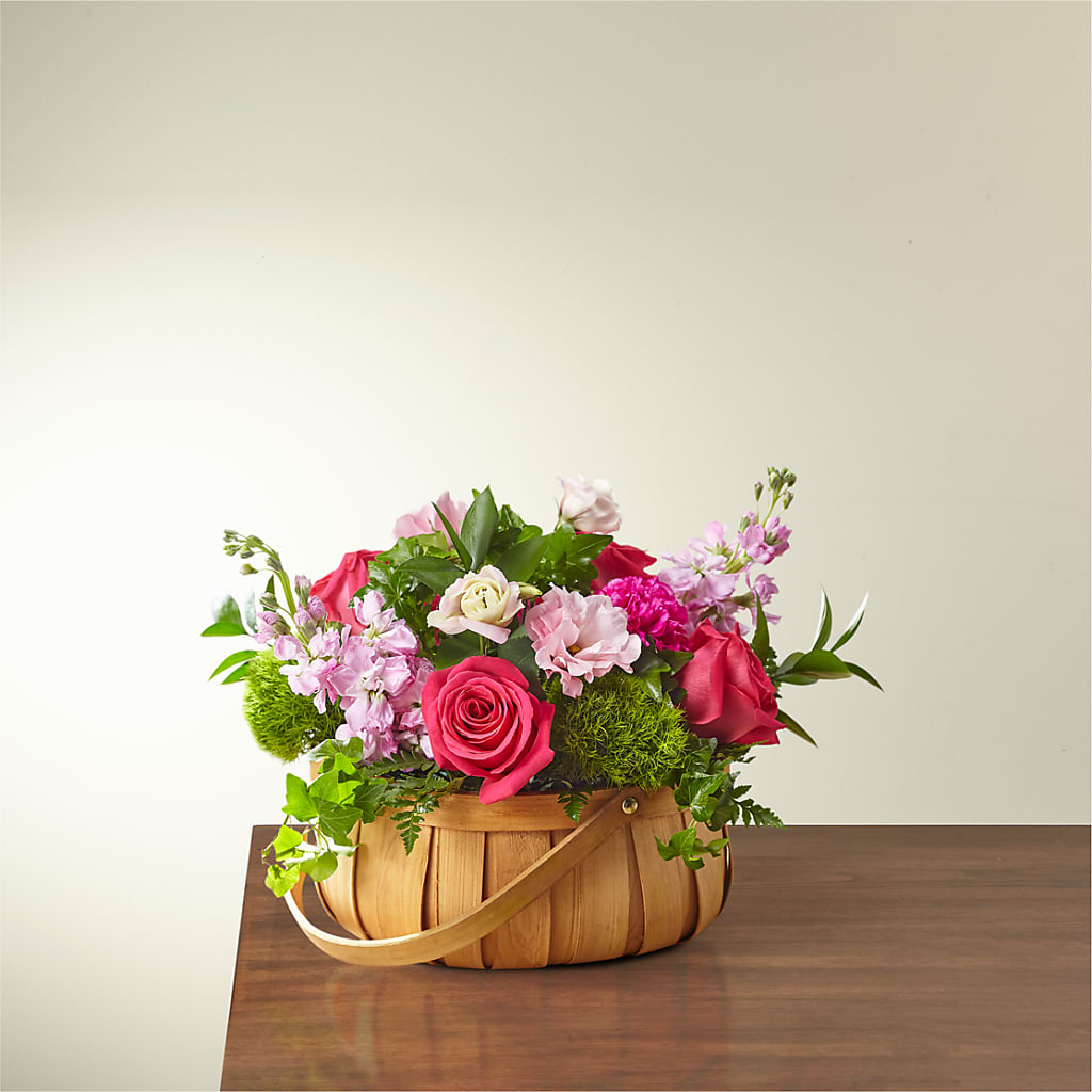 Radiance in Bloom Basket – THE MOST BLOOMS & MORE, Grand Bay AL