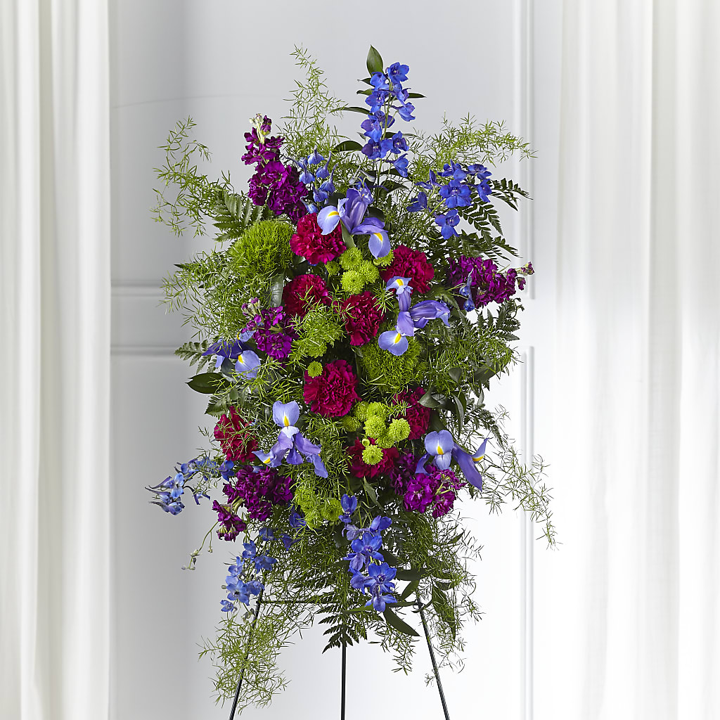 Heavenly Skies Standing Spray – THE MOST BLOOMS & MORE, Grand Bay AL