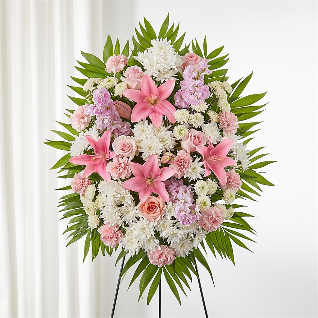 Offering Solace Standing Spray – THE MOST BLOOMS & MORE, Grand Bay AL