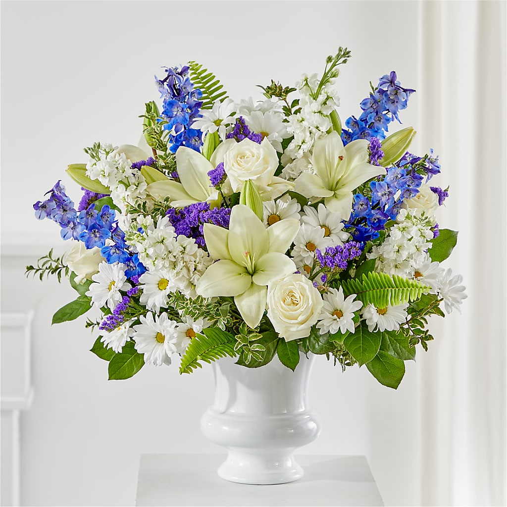 Expressions of Hope Urn Arrangement – THE MOST BLOOMS & MORE, Grand Bay AL