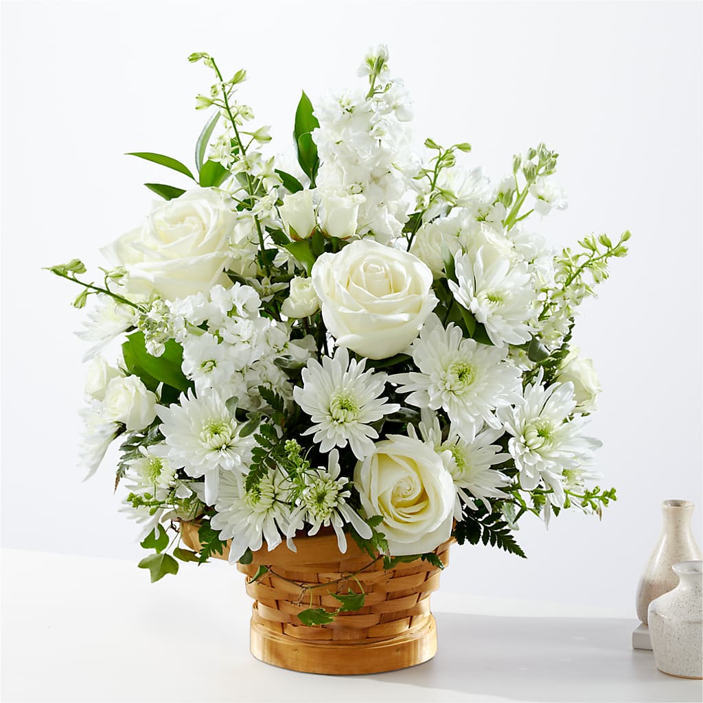 Heartfelt Condolences Arrangement – THE MOST BLOOMS & MORE, Grand Bay AL