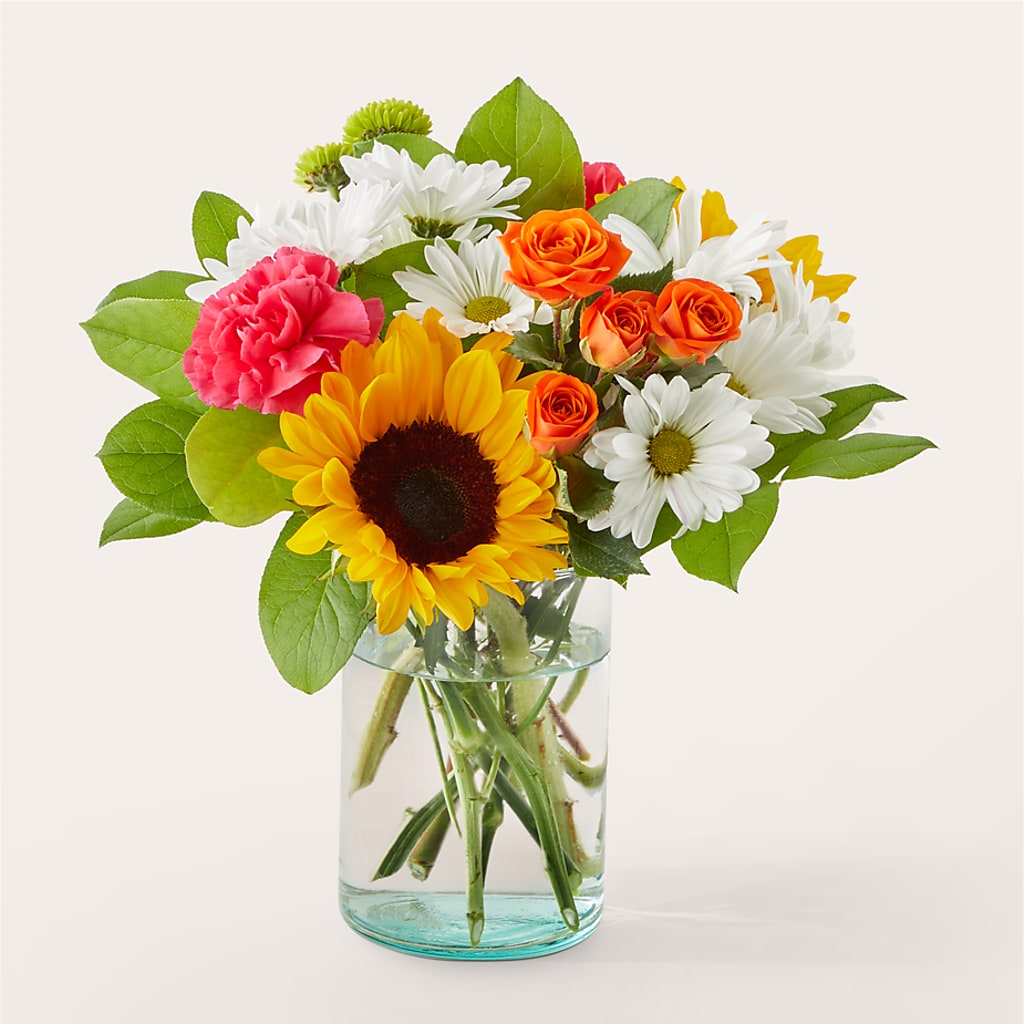 Sun-drenched Blooms Bouquet – THE MOST BLOOMS & MORE, Grand Bay AL