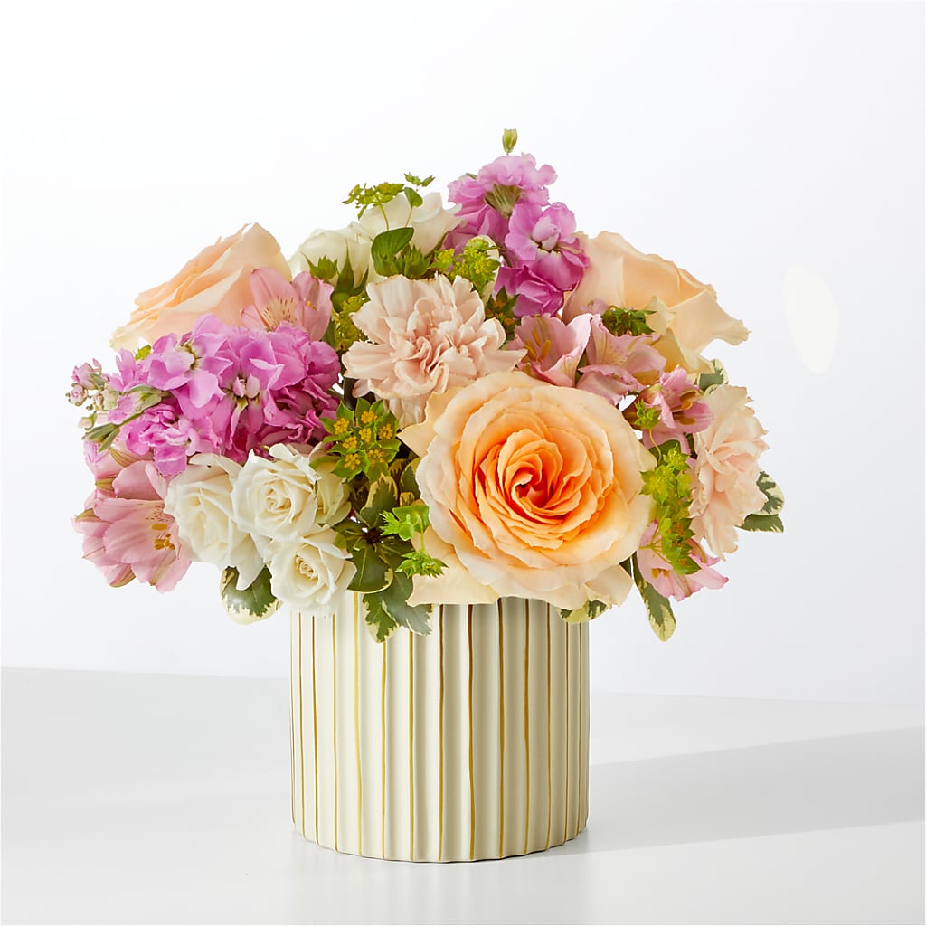 Paradise Bouquet with Ivory Vase – THE MOST BLOOMS & MORE, Grand Bay AL