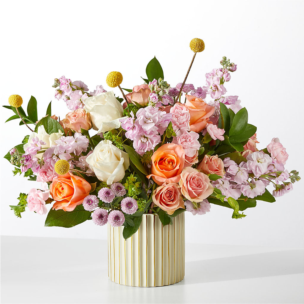 French Market Bouquet with Ivory Vase – THE MOST BLOOMS & MORE, Grand Bay AL