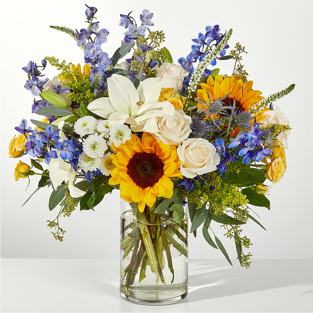 Wonderfully Sunny Bouquet – THE MOST BLOOMS & MORE, Grand Bay AL