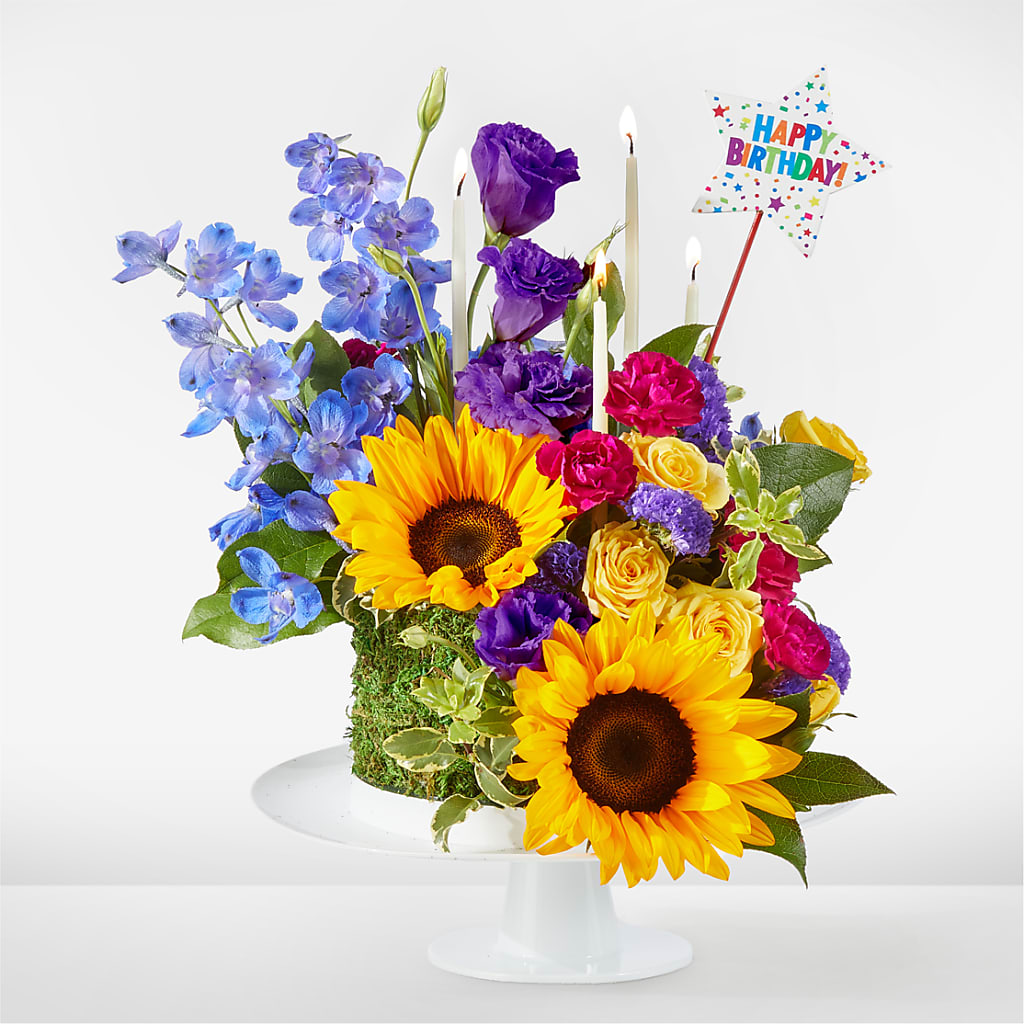 Star of the Day Floral Cake – THE MOST BLOOMS & MORE, Grand Bay AL