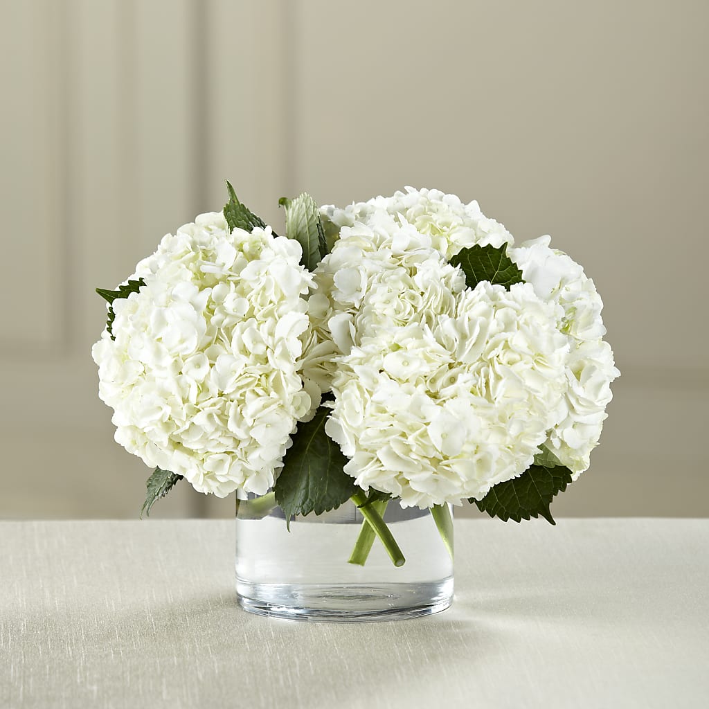 White Hydrangea Bouquet – THE MOST BLOOMS & MORE, Grand Bay AL
