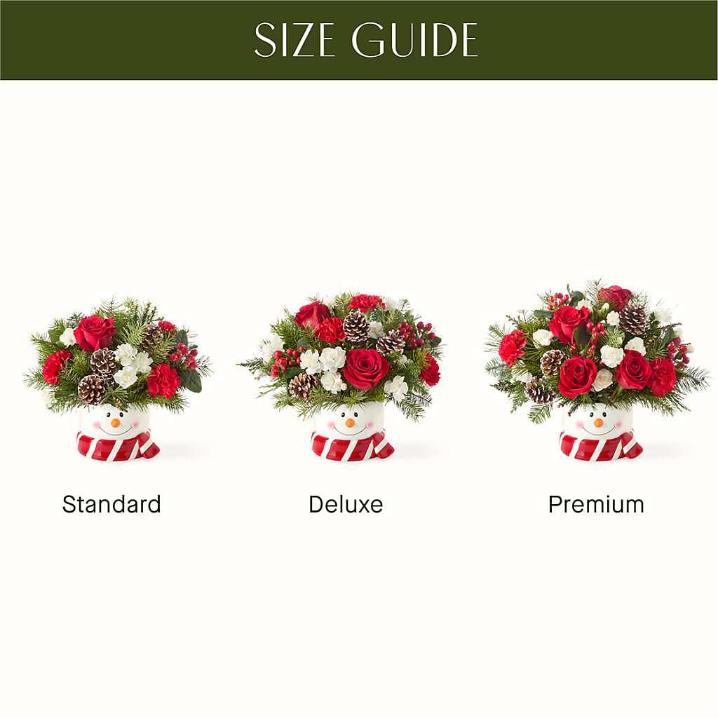 Jolly Snowman Bouquet – THE MOST BLOOMS & MORE, Grand Bay AL