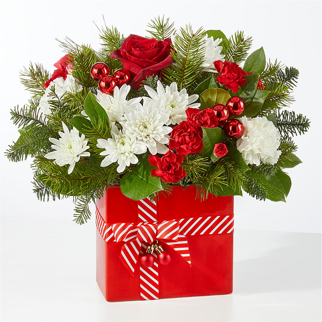 Presents Under the Tree Bouquet – THE MOST BLOOMS & MORE, Grand Bay AL