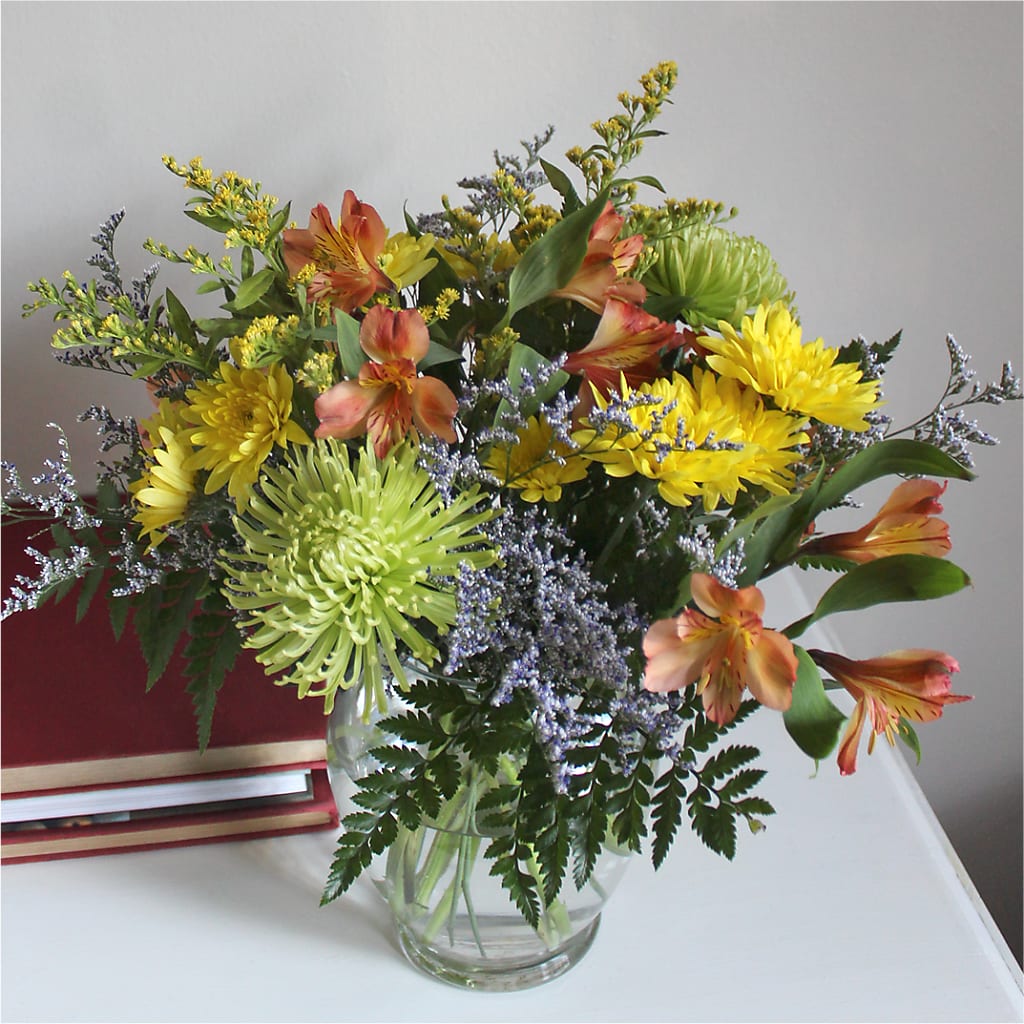 Marmalade Skies Bouquet – THE MOST BLOOMS & MORE, Grand Bay AL