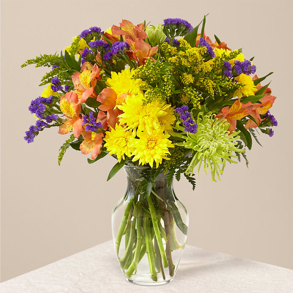 Marmalade Skies Bouquet – THE MOST BLOOMS & MORE, Grand Bay AL
