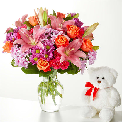 One and Only Bouquet and Bear Bundle – THE MOST BLOOMS & MORE, Grand Bay AL