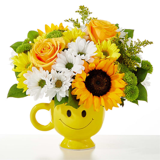 Be Happy Bouquet – THE MOST BLOOMS & MORE, Grand Bay AL