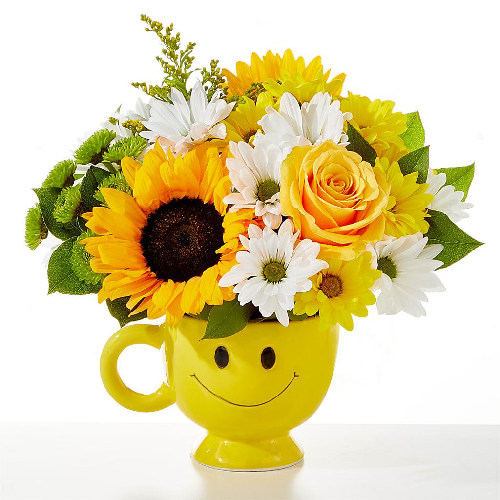 Be Happy Bouquet – THE MOST BLOOMS & MORE, Grand Bay AL