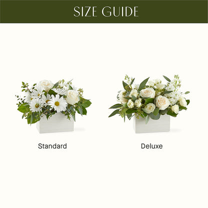 Fresh Linen Box Bouquet – THE MOST BLOOMS & MORE, Grand Bay AL