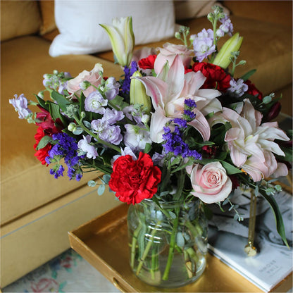 Romantique Bouquet – THE MOST BLOOMS & MORE, Grand Bay AL