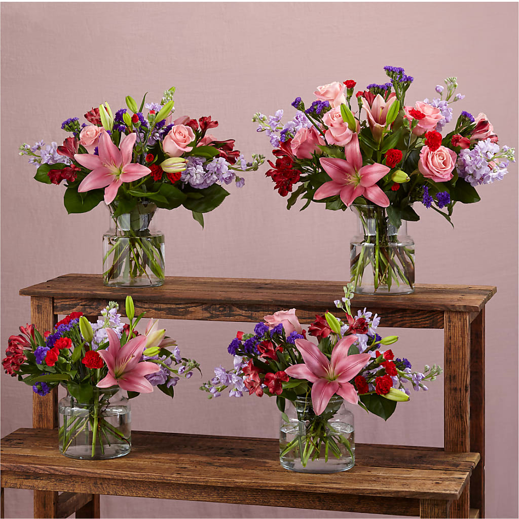 Romantique Bouquet – THE MOST BLOOMS & MORE, Grand Bay AL