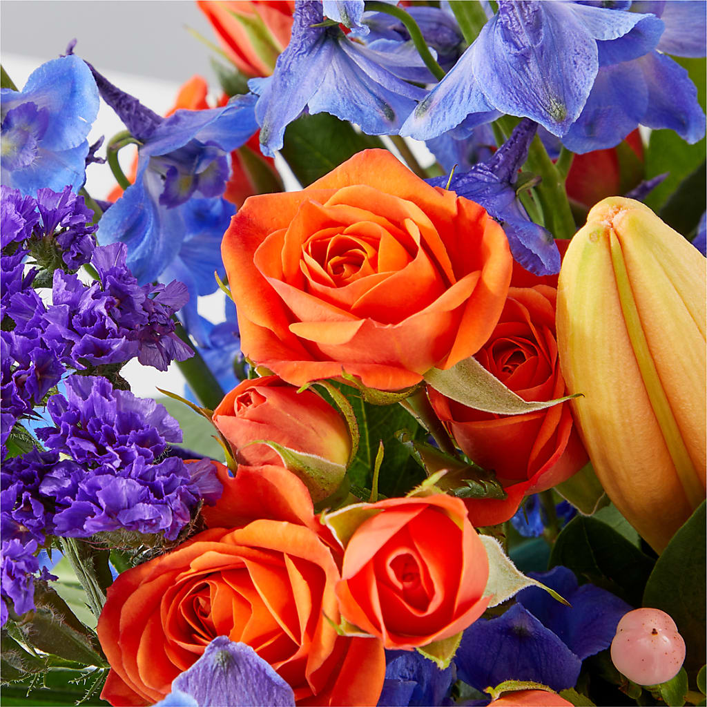 Radiant Citrus Box Bouquet – THE MOST BLOOMS & MORE, Grand Bay AL