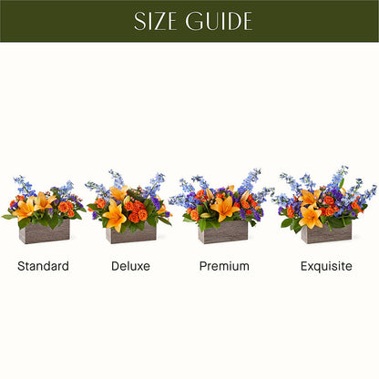Radiant Citrus Box Bouquet – THE MOST BLOOMS & MORE, Grand Bay AL