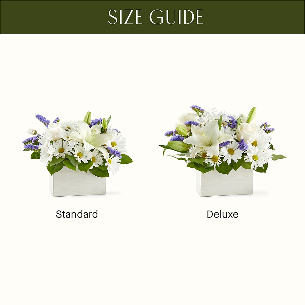 Beyond Blue Box Bouquet – THE MOST BLOOMS & MORE, Grand Bay AL