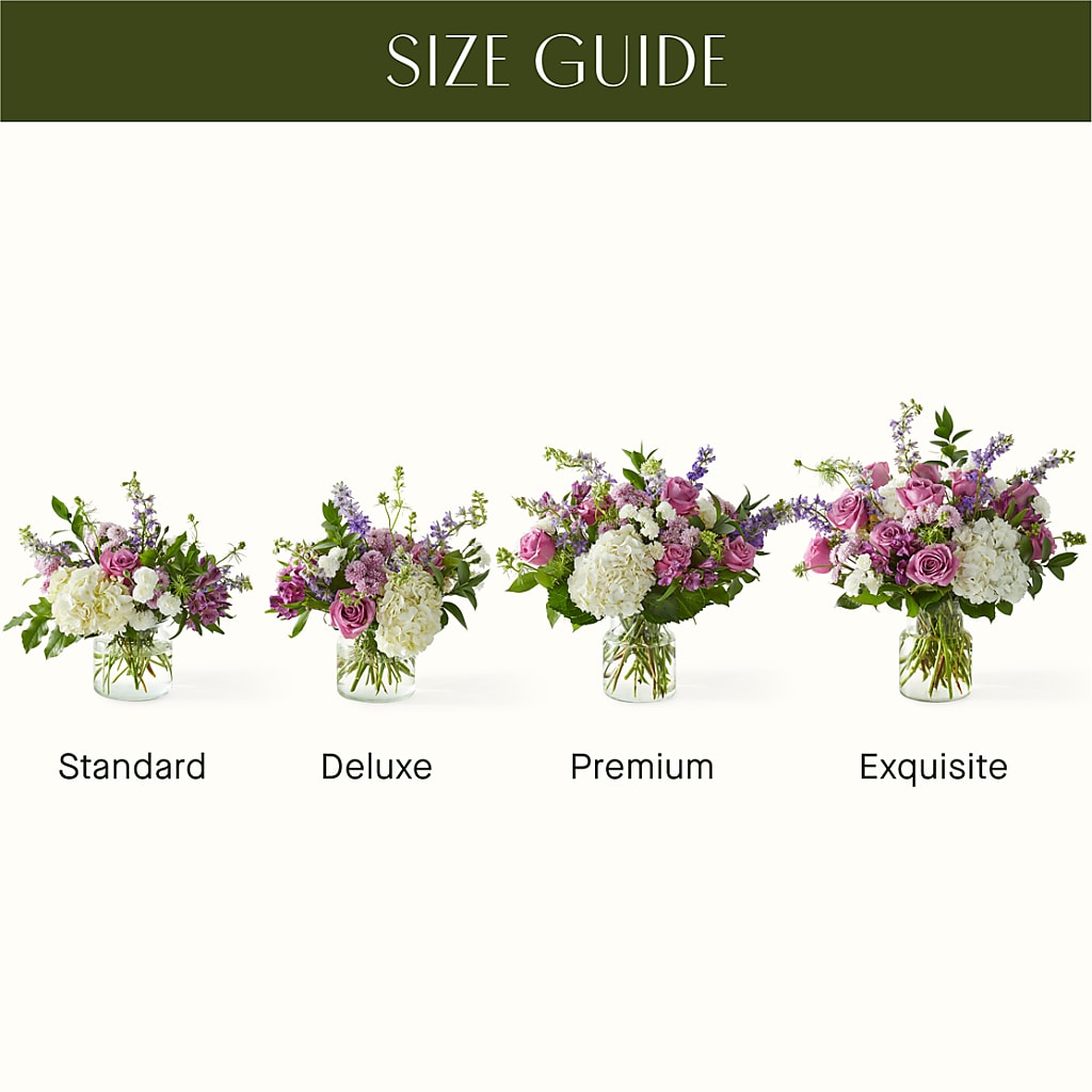 Violet Caress Bouquet – THE MOST BLOOMS & MORE, Grand Bay AL