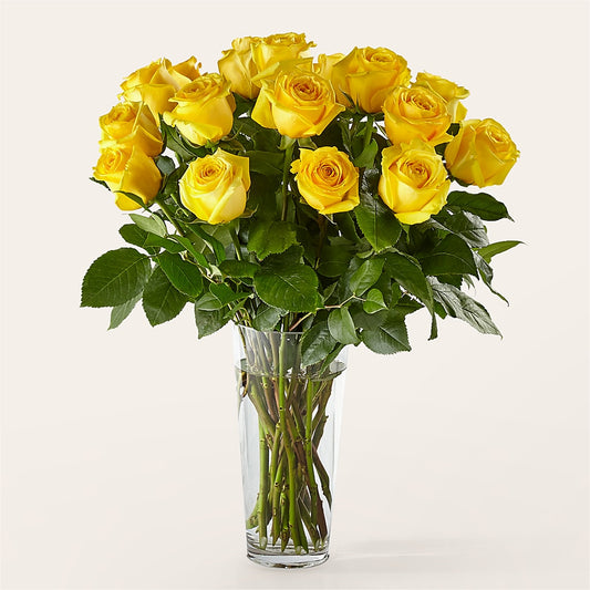 Long Stem Yellow Rose Bouquet – THE MOST BLOOMS & MORE, Grand Bay AL