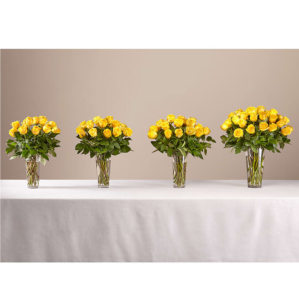 Long Stem Yellow Rose Bouquet – THE MOST BLOOMS & MORE, Grand Bay AL