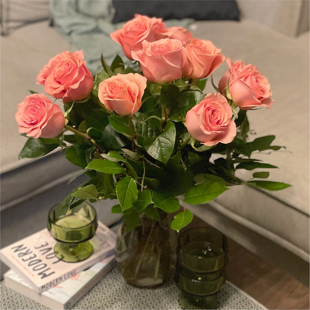 Long Stem Pink Rose Bouquet – THE MOST BLOOMS & MORE, Grand Bay AL