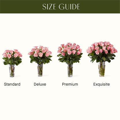Long Stem Pink Rose Bouquet – THE MOST BLOOMS & MORE, Grand Bay AL