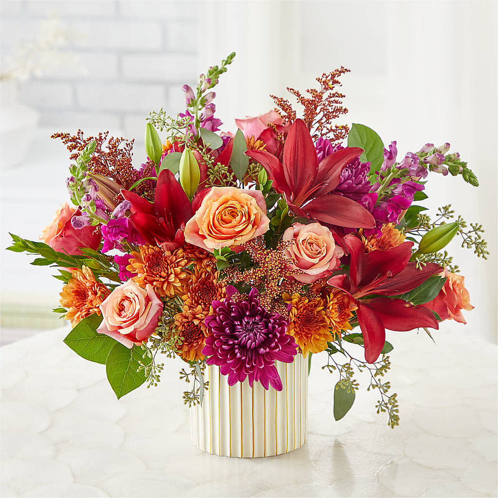 Burgundy Landscape Bouquet – THE MOST BLOOMS & MORE, Grand Bay AL