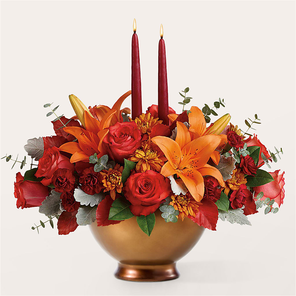 Fruits of Fall Centerpiece – THE MOST BLOOMS & MORE, Grand Bay AL