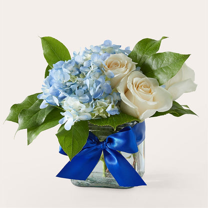 Sky Blue Delight Bouquet – THE MOST BLOOMS & MORE, Grand Bay AL