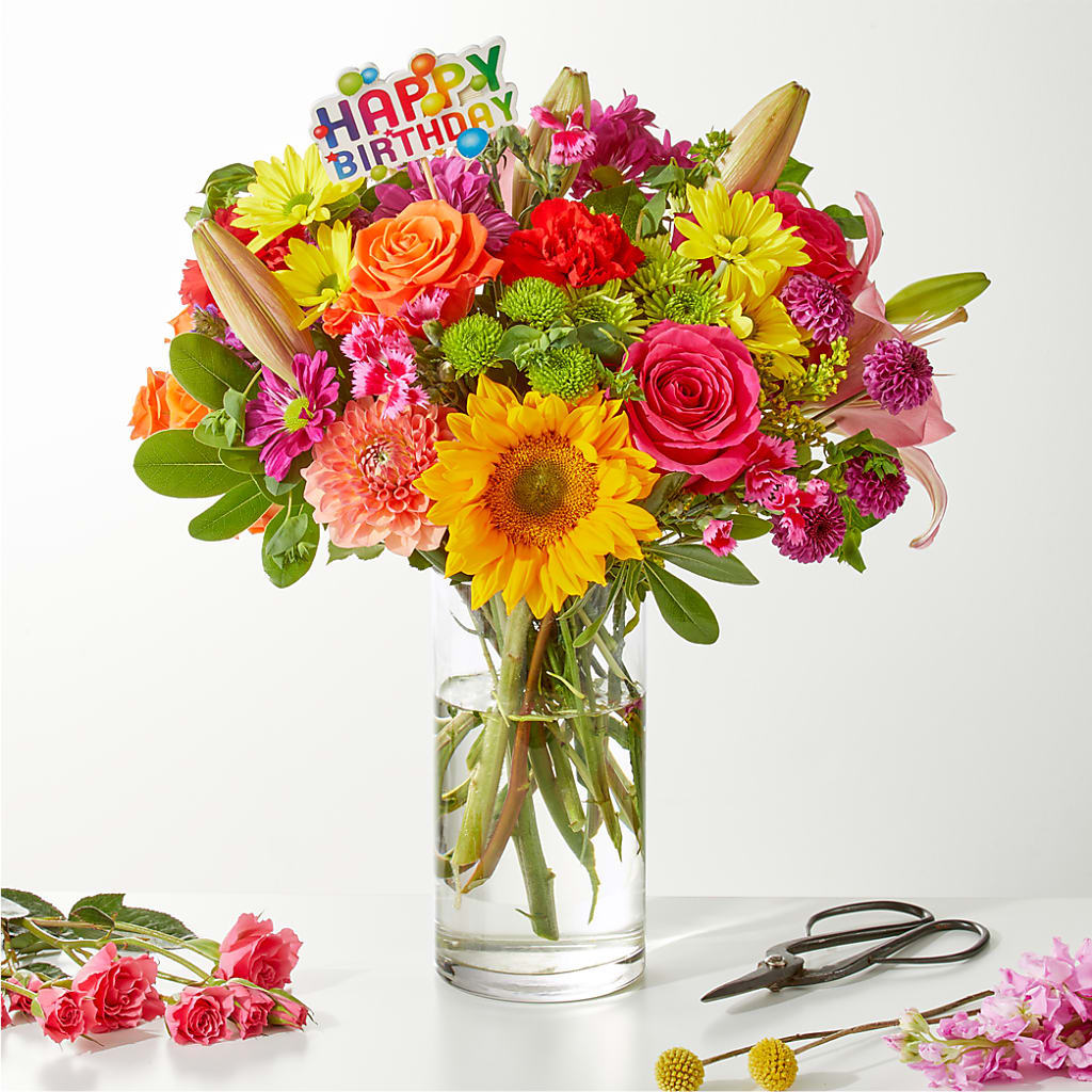 Cue the Confetti - A Florist Original – THE MOST BLOOMS & MORE, Grand Bay AL