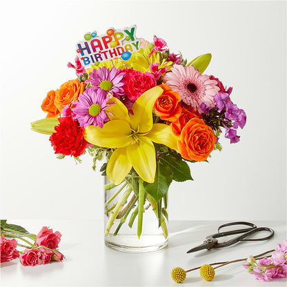 Cue the Confetti - A Florist Original – THE MOST BLOOMS & MORE, Grand Bay AL