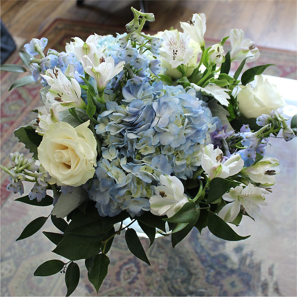 Clear Skies Bouquet – THE MOST BLOOMS & MORE, Grand Bay AL