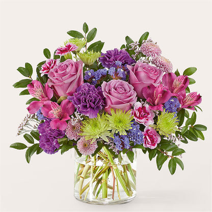 Glass Half Full Bouquet – THE MOST BLOOMS & MORE, Grand Bay AL